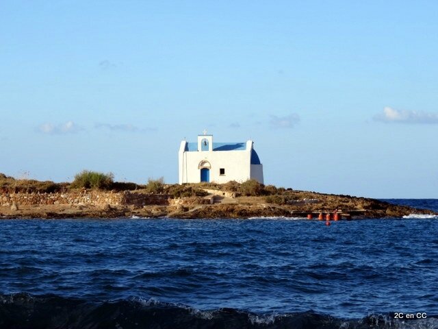 Chapelle de la Transfiguration - plage de Malia Crête