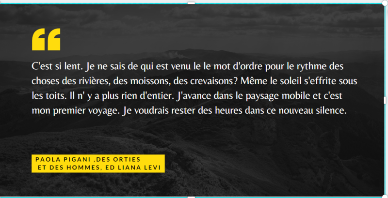 citation des orties