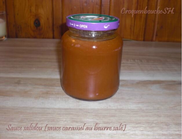 Sauce salidou (Sauce caramel au beurre salé)1