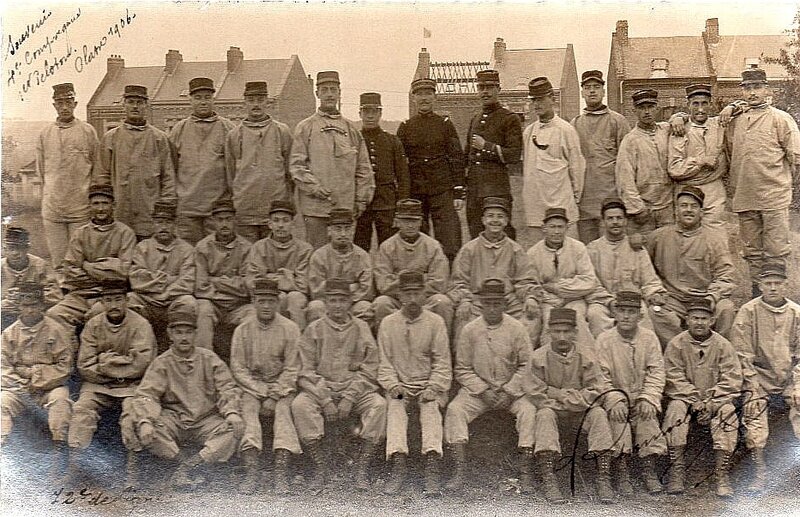 72e RI 4e Cie 1er peloton classe 1906(m)