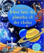 Mon livre des planètes et des étoiles couv