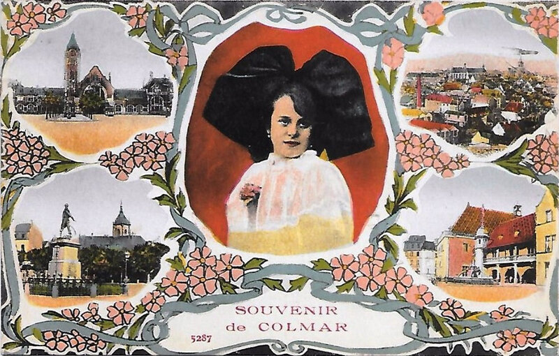 CPA Colmar Souvenir