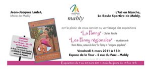 Exposition de la Fanny à l'Espace de la Tour de Mably (42) du 5 au 20 mars 2011