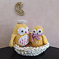 #Crochet : Créez vos animaux Amigurumi #2 Le duo de <b>chouettes</b>