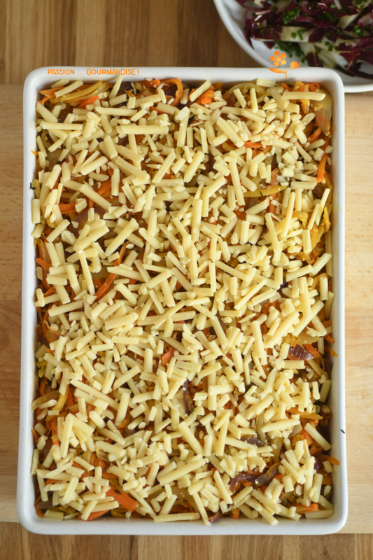 Pain de maïs aux légumes gratinés au Cheddar_4