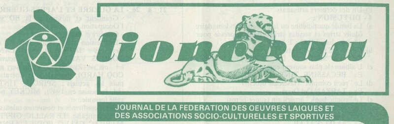 Foire aux livres 1975 Lionceau Avril p1R