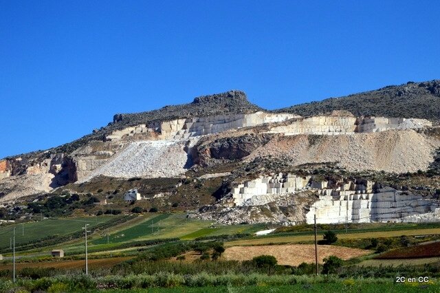 Carrière de marbre - Custonaci - Sicile