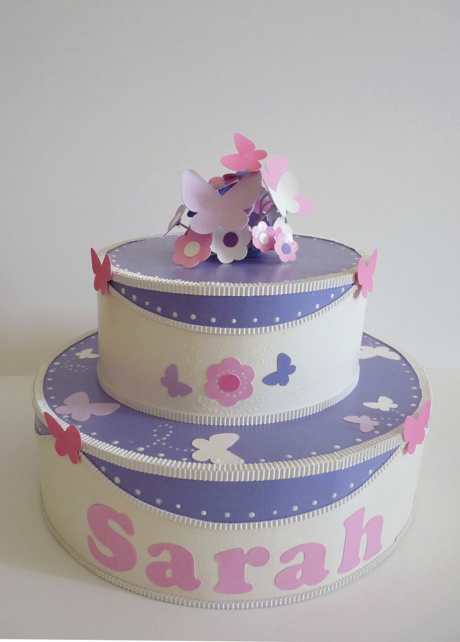 Gâteau d'anniversaire papillons