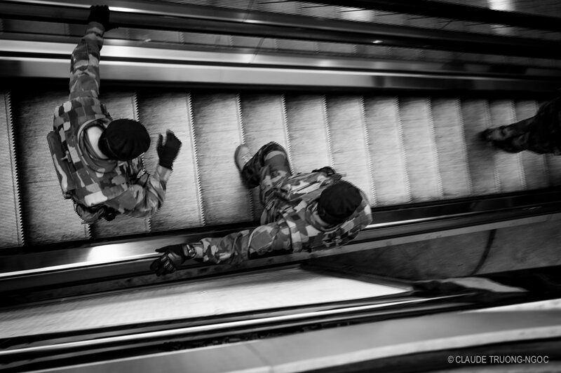 Opération Sentinelle gare Strasbourg 28 mars 2016