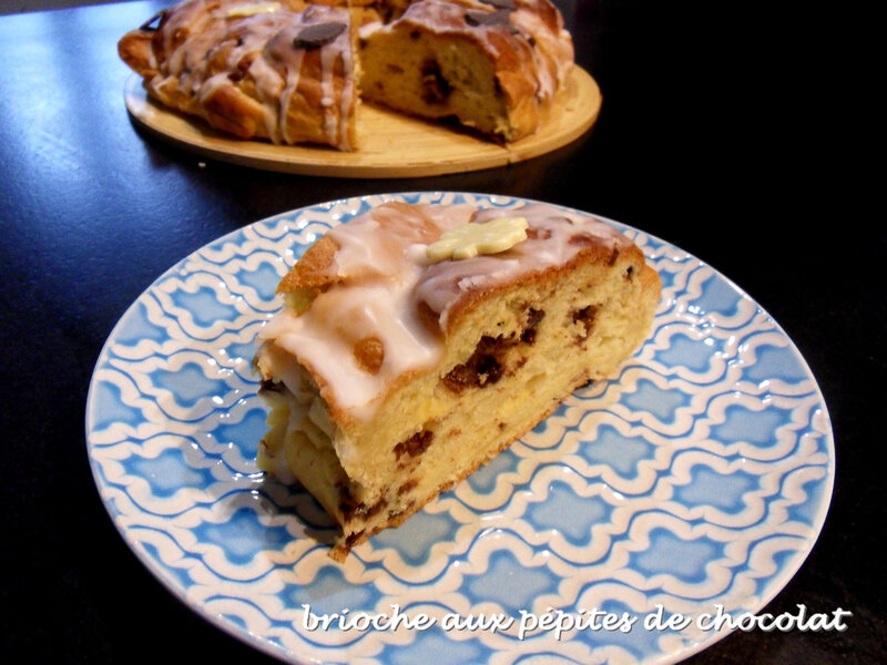 brioche aux pépites de chocolat 1