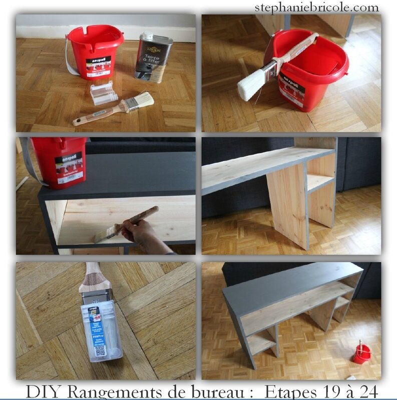 etape diy bureau 6