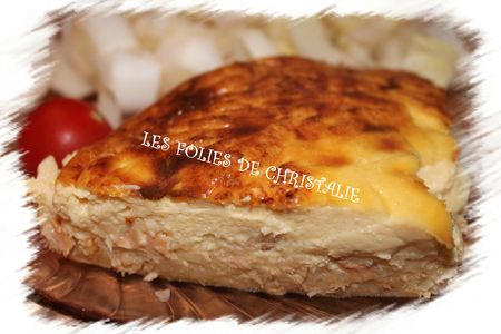 Quiche sans pâte au thon 5