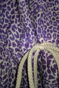 ceinture robe leopard