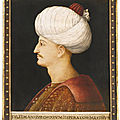 A portrait of Suleyman the Magnificent, by a follower of Gentile Bellini, Italy, probably Venice, <b>circa</b> <b>1520</b>