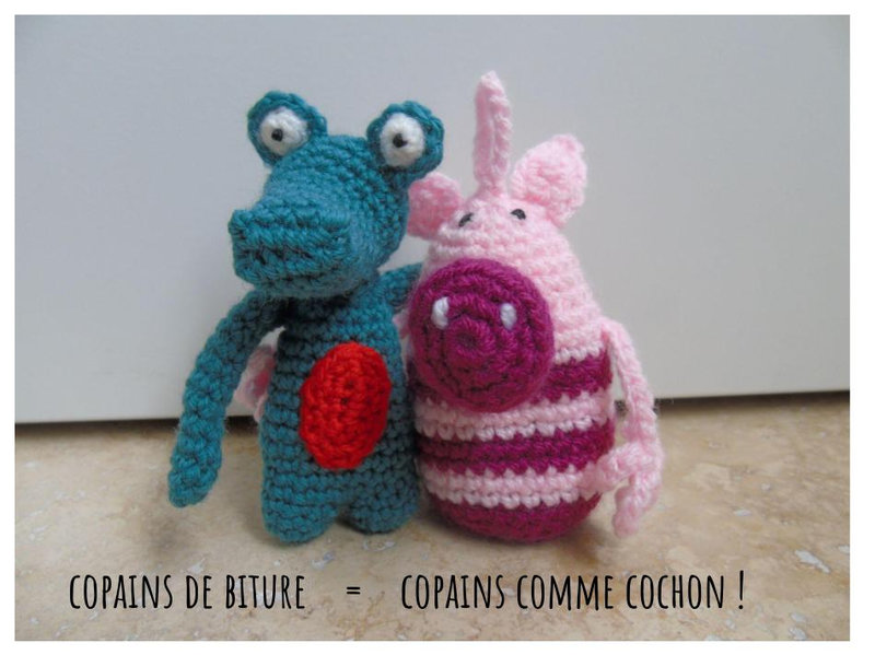 Crocodile au crochet et Ronchonchon