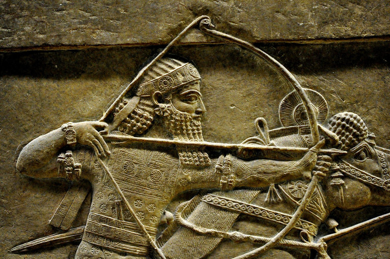 Ashurbanipal,_detail_of_a_lion-hunt_scene_from_Nineveh,_7th_century_BC,_the_British_Museum