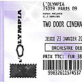 <b>Two</b> <b>Door</b> <b>Cinema</b> <b>Club</b> / Circa Waves - Jeudi 23 Janvier 2020 - Olympia (Paris)