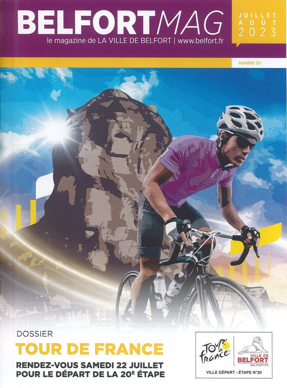Tour de France 2013 Magazine Belfort Mag n°311 Juillet p1