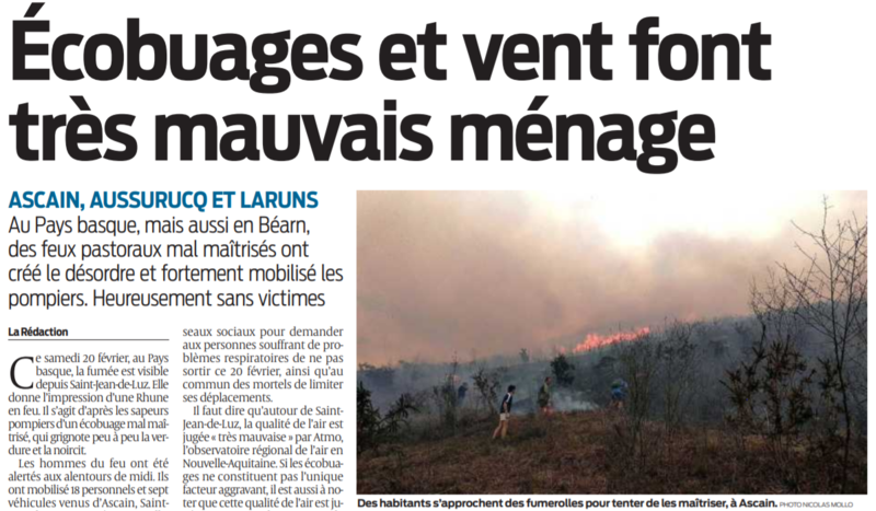 2021 02 21 SO Ecobuages et vent font très mauvais ménage