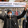 Résistance civile : des scientifiques en <b>rébellion</b>...