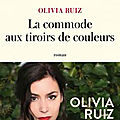 La commode aux tiroirs de couleurs, <b>Olivia</b> <b>Ruiz</b>