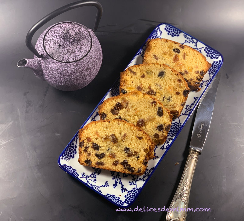 Cake anglais aux raisins et au rhum 5