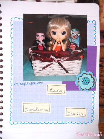 Page dolls smash book -- 2