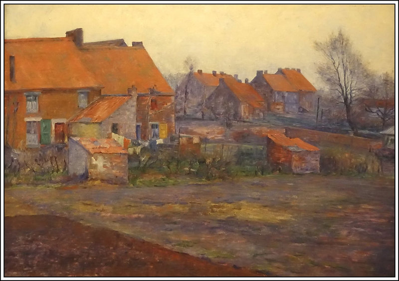 Eugène Boch - les toits rouges - 1888