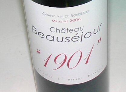Beauséjour 1901 2006