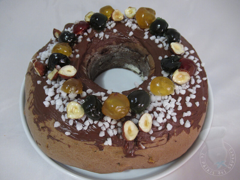 Brioche des rois au chocolat