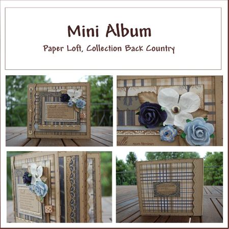 Mini Album paper loft