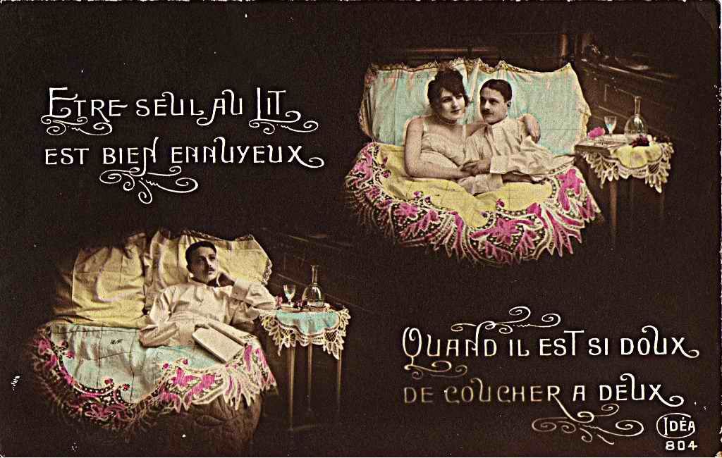 Etre seul au lit