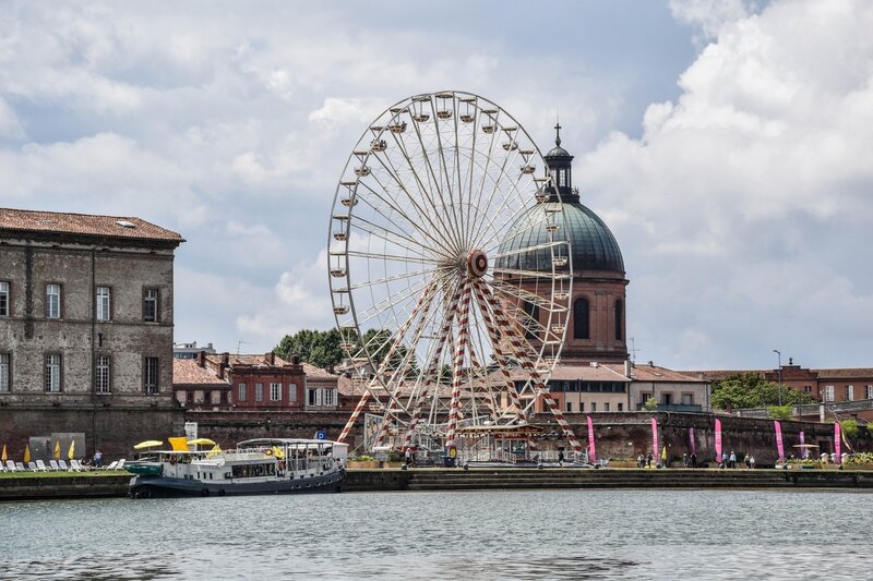 La grande roue et la Grave