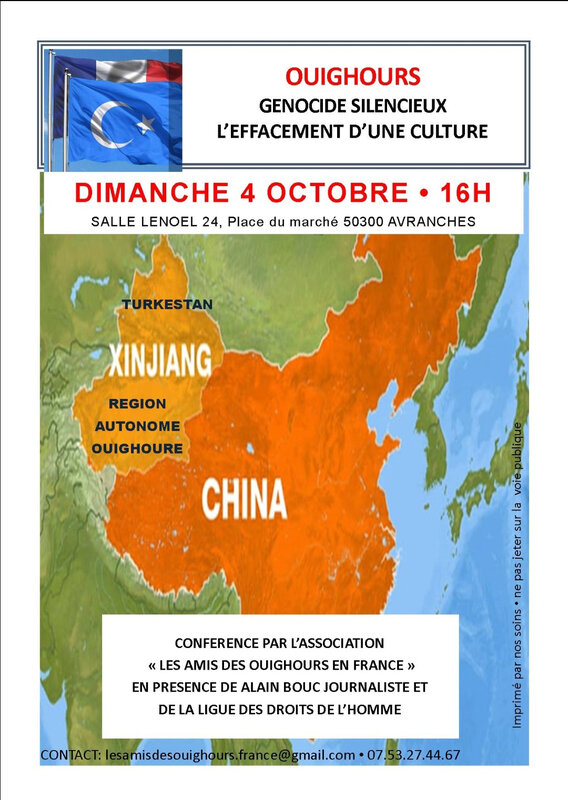 conférence_génocide_ouighours_Avranches_Chine_2020