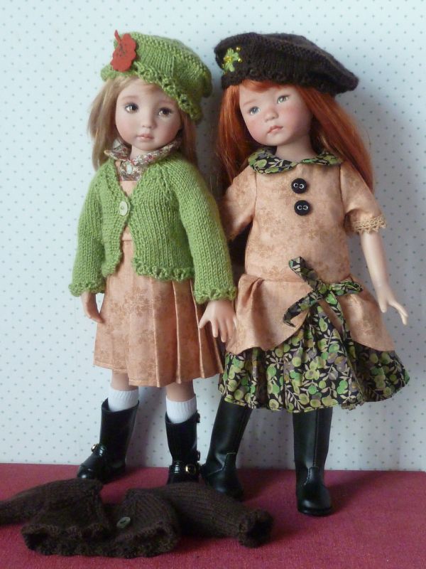 Léonie et Annie en automne