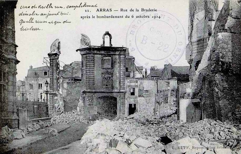 Arras rue de la braderie