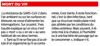 2020 04 06 le virus va continuer 2