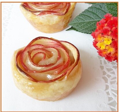 roses de pommes feuilletées19