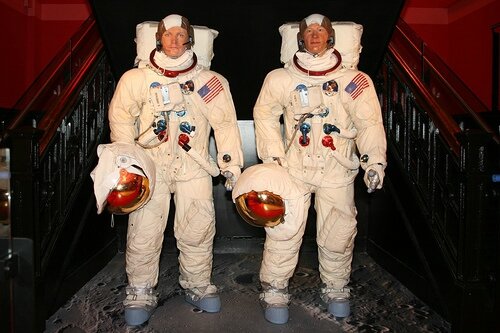 Buzz Aldrin et Neil Armstrong