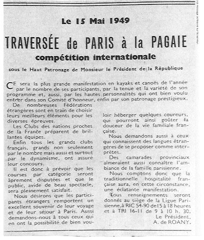 Traversée de Paris 1949