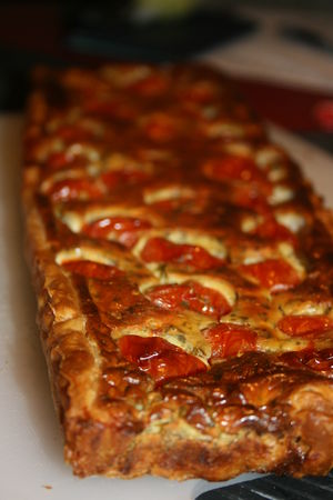 tarte_verte_tomates_cerises