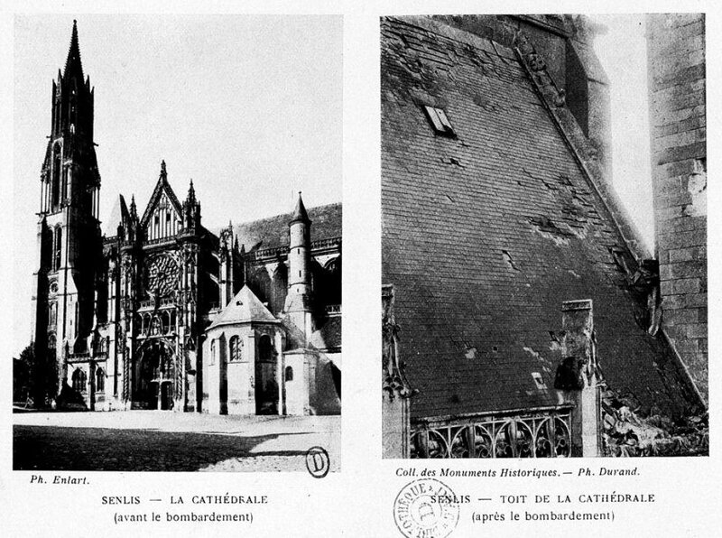 Senlis bombardement