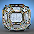 Viennese Silver, Enamel & <b>Rock</b> <b>Crystal</b> Dish. Circa 1870