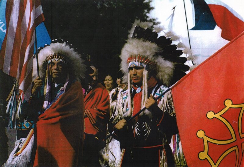 Jack Anquoe et Gabe Morgan, Kiowa