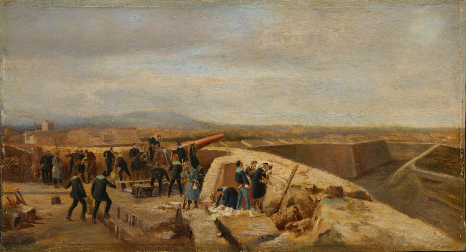 Decaen et Guiaud, Le bastion quarante armé de la Joséphine