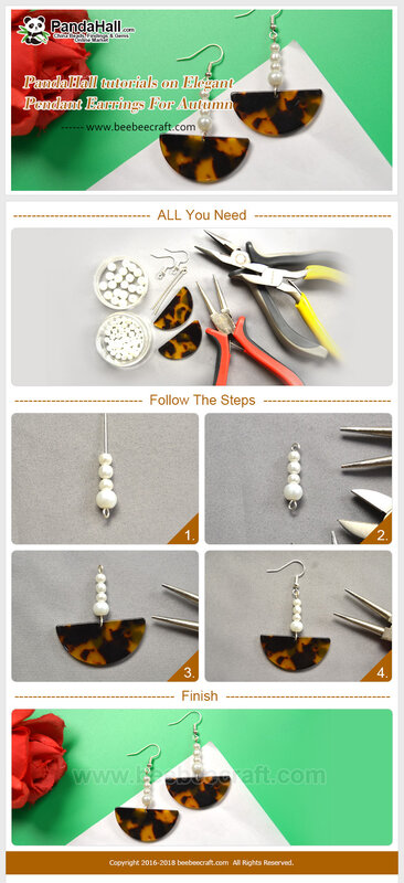 2-boucles d'oreilles pour automne