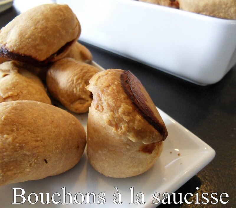 bouchons à la saucisse