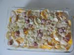 gratin de potiron, p de t, bacon et lardons (6)