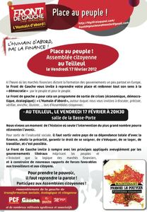 Front de Gauche le Teilleul 17_02_2012