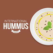 Journée Internationale Du Houmous | Vecteur Premium